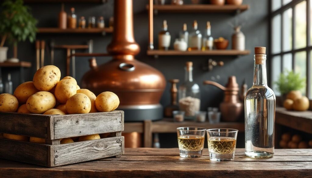 découvrez comment est fabriqué l'alcool de pomme de terre, ses différentes utilisations ainsi que ses caractéristiques uniques.