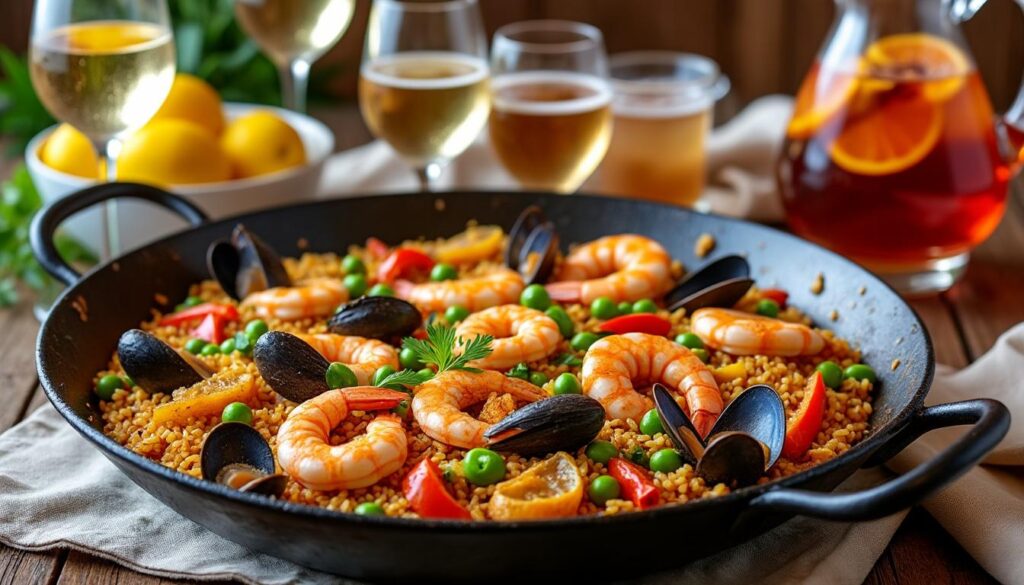 découvrez quelles boissons accompagner parfaitement votre paella pour sublimer ses saveurs, avec notre sélection des meilleures options à déguster.