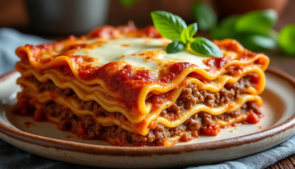 découvrez la recette traditionnelle des lasagnes de grand-mère, facile à réaliser et délicieusement savoureuse pour un repas convivial en famille.