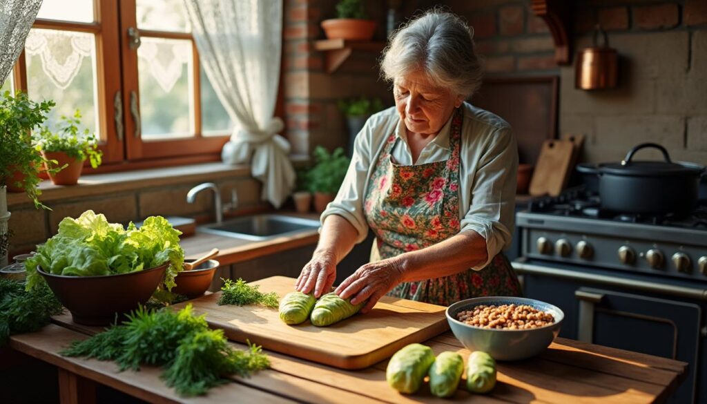 découvrez la recette traditionnelle du choux farci de grand-mère, simple à préparer et savoureuse, pour un plat convivial et authentique.