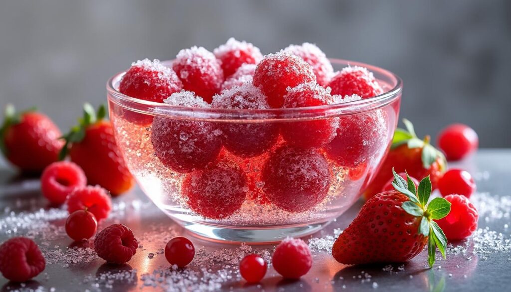 découvrez une recette facile de soupe de champagne aux fruits rouges surgelés, idéale pour un apéritif frais et gourmand.