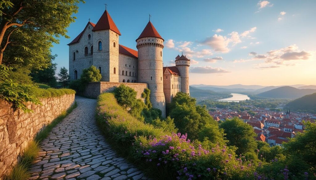découvrez le château de ljubljana : plongez dans son histoire fascinante, apprenez comment y accéder facilement et profitez d'un panorama unique sur la capitale slovène.