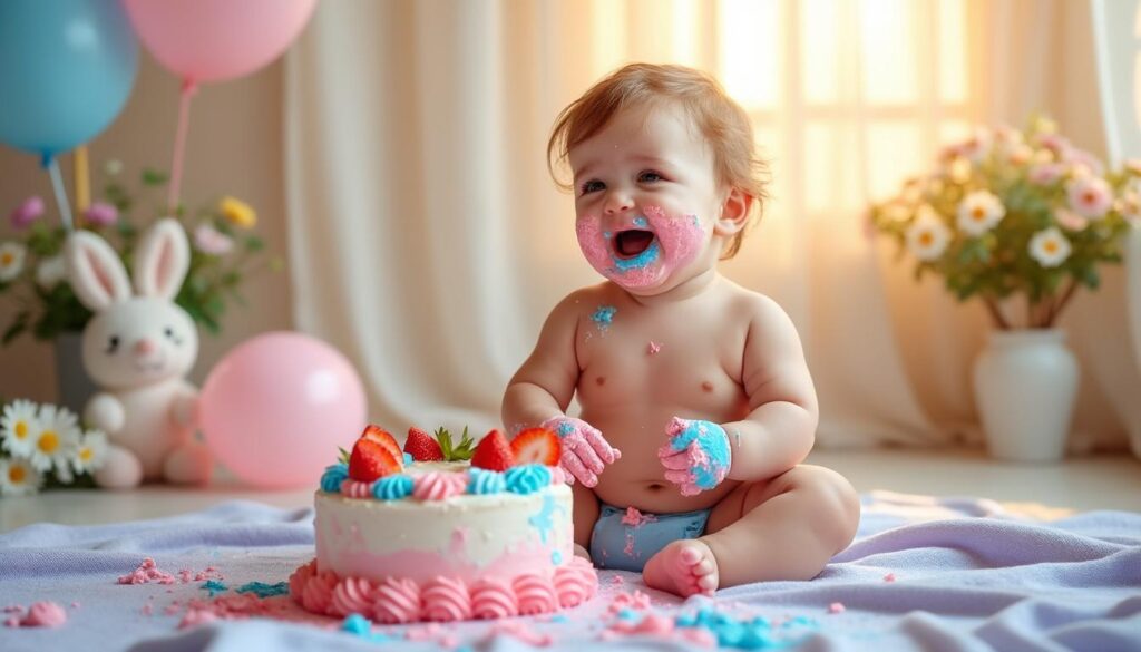 découvrez des idées originales de cake smash cakes et des recettes faciles pour célébrer le premier anniversaire de votre bébé avec gourmandise et créativité.