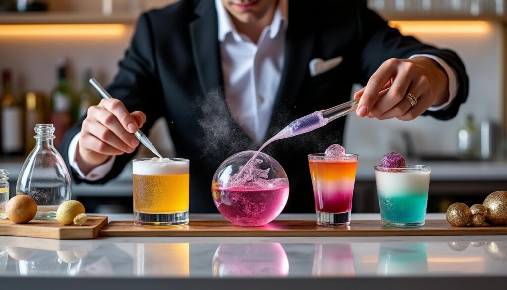 découvrez les techniques, recettes et astuces incontournables du cocktail moléculaire pour épater vos invités avec des créations innovantes et surprenantes.