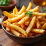 découvrez la recette traditionnelle des frites à la graisse de bœuf et nos conseils pour des frites croustillantes et savoureuses à souhait.