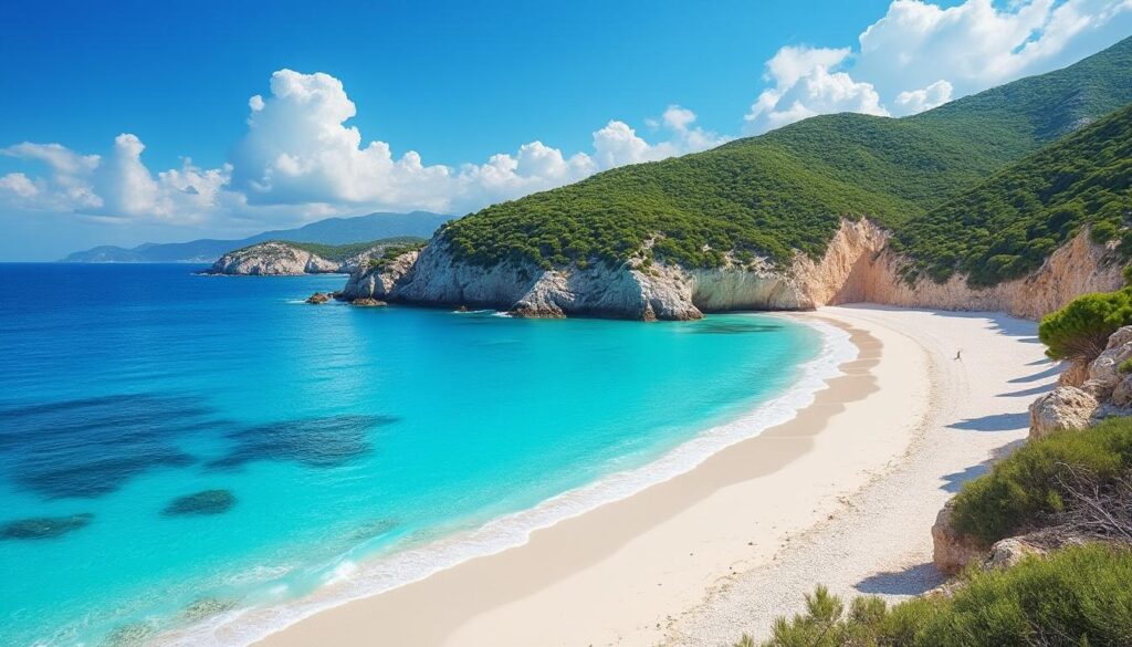découvrez la plage de canella en corse, un véritable paradis avec son sable blanc immaculé et ses eaux turquoise cristallines, idéal pour des vacances inoubliables.