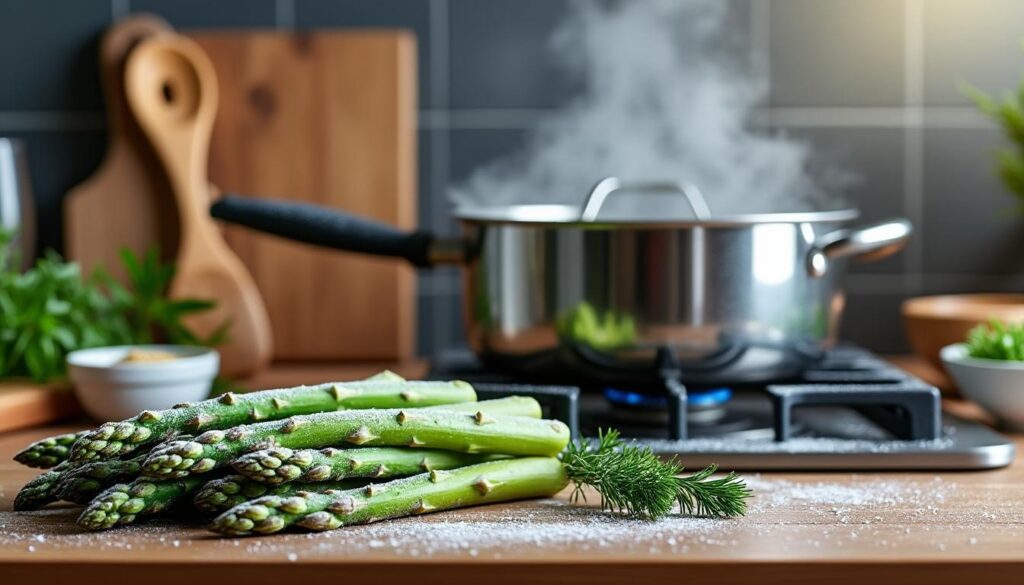 découvrez comment cuire rapidement et facilement vos asperges congelées grâce à notre guide pratique avec des astuces pour préserver leur saveur et leur texture.