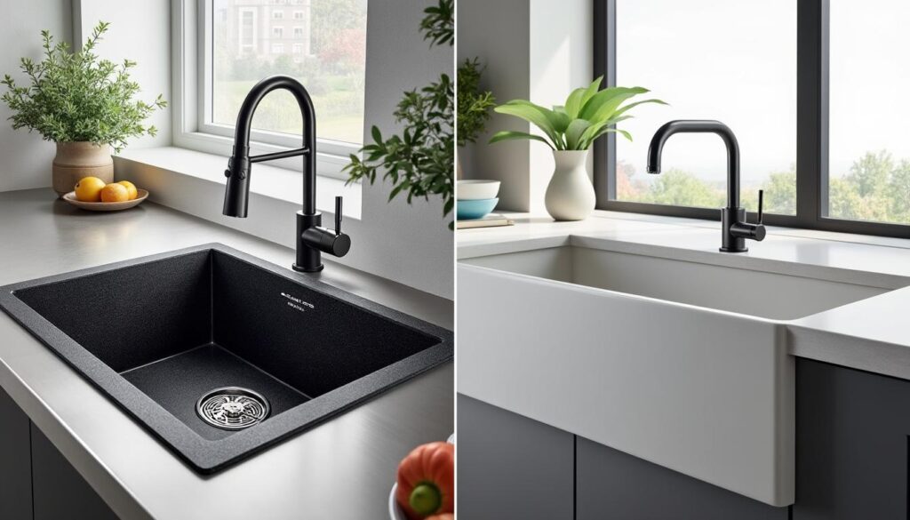 découvrez notre guide complet pour choisir entre un évier en granit ou en résine, avec une comparaison détaillée et des conseils d'achat pour trouver le modèle idéal.