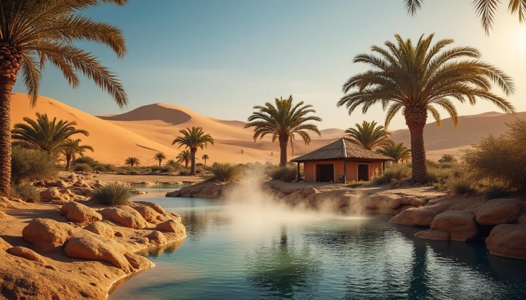 découvrez ksar ghilane en tunisie, une oasis en plein désert avec une source chaude naturelle et de nombreuses activités pour une aventure inoubliable.