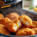 découvrez une recette simple de nuggets croustillants cuits à la friteuse à air en seulement 10 minutes pour un résultat parfait et savoureux.