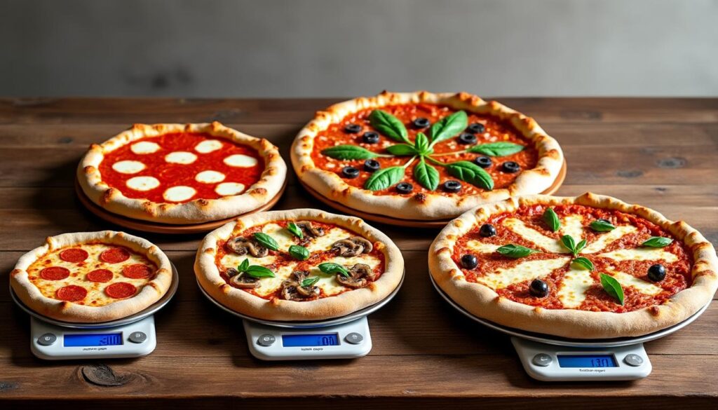 découvrez le poids exact d'une pizza en fonction de sa taille et explorez des recettes détaillées pour chaque variante. idéal pour ajuster vos préparations avec précision.