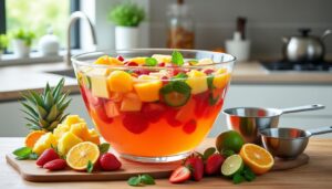 découvrez comment préparer un punch délicieux pour 50 personnes avec notre guide complet : calcul précis des quantités et recette simple à réaliser pour réussir votre fête.