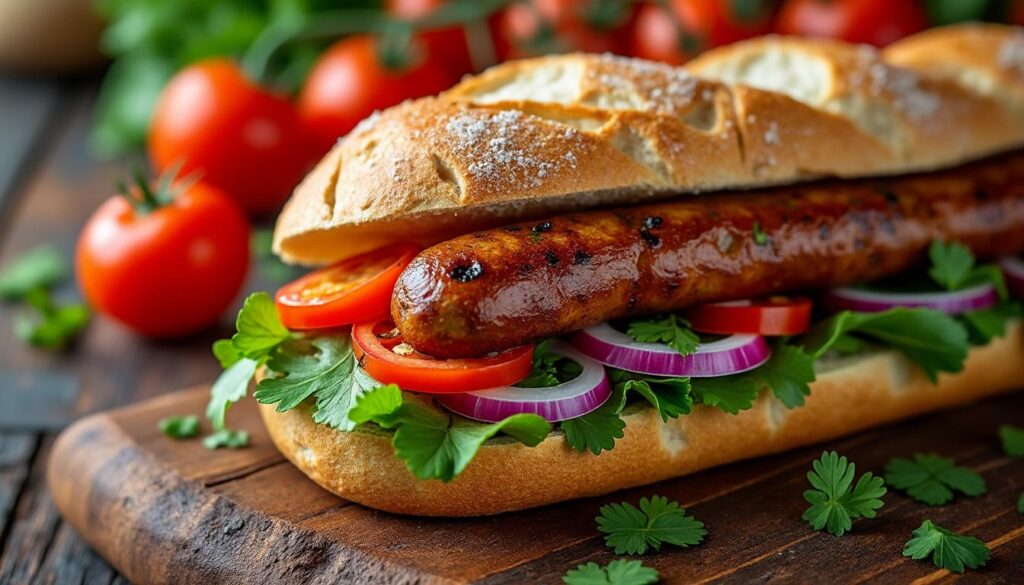 découvrez notre recette simple et savoureuse pour préparer un sandwich merguez maison, parfait pour un repas rapide et gourmand.