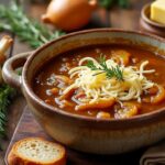 découvrez la recette traditionnelle de la soupe à l'oignon grand-mère, facile et rapide à préparer pour un délicieux repas réconfortant.