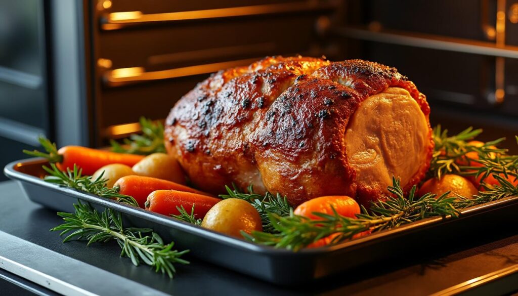 découvrez le guide rapide pour réussir la cuisson d'un rôti de porc de 1,5 kg au four. temps de cuisson précis et astuces pour une viande tendre et savoureuse.