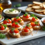 découvrez des recettes d'entrées faciles, rapides et élégantes pour impressionner vos invités en toute simplicité.