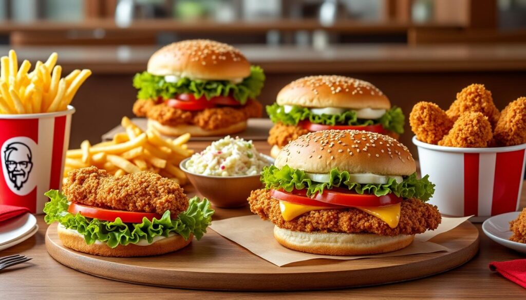 découvrez le menu complet kfc 2024 avec une sélection alléchante de burgers, accompagnements savoureux et offres exclusives. profitez des nouveautés et régalez-vous toute l'année.