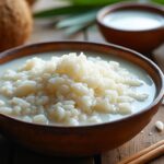 découvrez une recette simple et savoureuse de lait de coco et riz, parfaite pour un dessert ou un accompagnement exotique, facile à préparer chez vous.