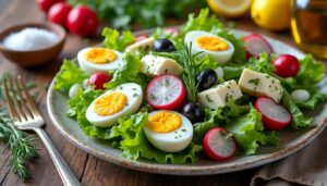 découvrez notre recette facile de salade pascale provençale, avec des ingrédients clés pour un plat frais et savoureux, idéal pour célébrer pâques en provence.