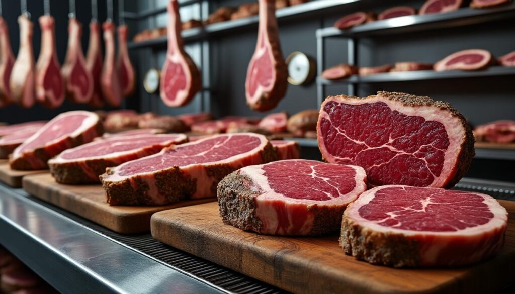 découvrez la viande maturée : sa définition, les techniques d'affinage et les saveurs uniques qui révèlent toute sa finesse et son caractère.