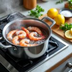 découvrez une méthode simple et efficace pour réussir la cuisson des crevettes crues à coup sûr, et savourez des fruits de mer parfaitement cuits à chaque fois.