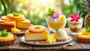 découvrez nos recettes faciles et gourmandes de desserts à l’ananas frais pour régaler vos papilles avec des saveurs exotiques et rafraîchissantes.