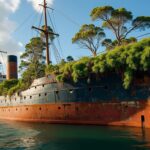 découvrez la forêt flottante unique en australie avec l'épave du ss ayrfield à sydney, un site historique où la nature a repris ses droits sur un navire abandonné.