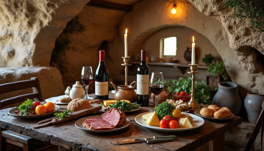 découvrez notre restaurant troglodyte à saumur, offrant une cuisine traditionnelle et savoureuse du terroir dans un cadre unique et authentique.
