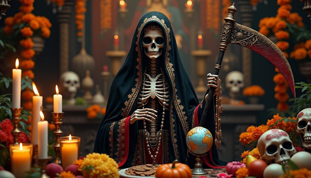 découvrez l'origine, les symboles et la signification du culte de santa muerte, une figure spirituelle riche en traditions et en mystères.