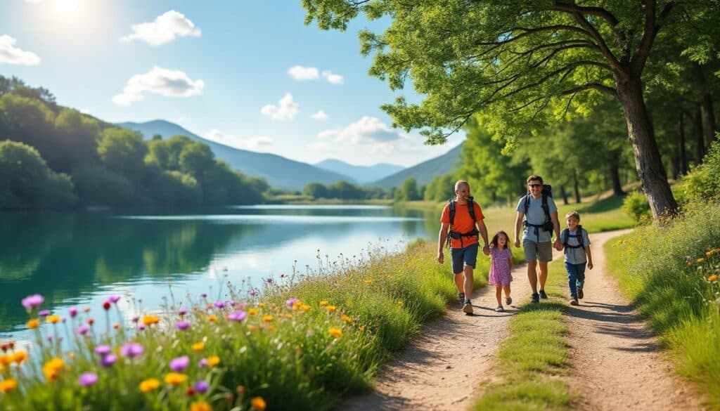découvrez le sentier du tour du lac de gérardmer, une randonnée facile et familiale idéale pour profiter de la nature et des paysages magnifiques en toute tranquillité.