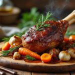 découvrez notre recette facile et savoureuse de souris d'agneau au four cuisson lente, pour un plat tendre et parfumé qui ravira vos papilles.