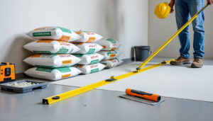 découvrez comment calculer le nombre de sacs de ragréage nécessaires pour 20 m², avec des conseils pratiques pour réussir votre préparation de surface.