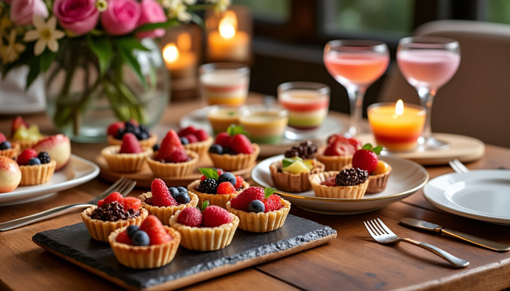 découvrez des idées de desserts apéro dinatoire faciles et rapides à préparer pour régaler vos invités en toute simplicité.