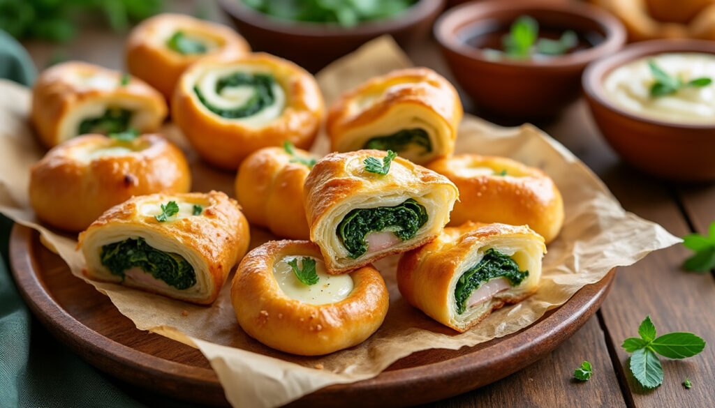 découvrez des recettes faciles et rapides de feuilletés apéro à préparer la veille pour des moments gourmands sans stress.