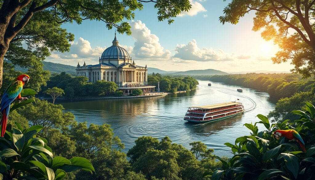 découvrez manaus, la porte de l’amazonie, grâce à notre guide complet : histoire, activités, conseils pratiques et incontournables pour une aventure inoubliable au cœur de la forêt tropicale.