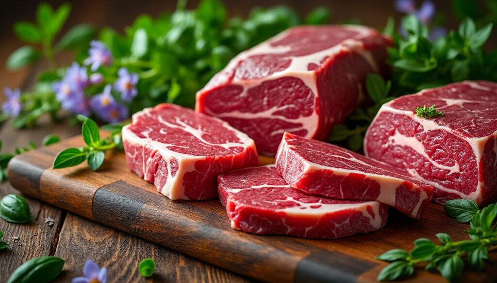 achetez en ligne de la viande bio de qualité supérieure directement auprès des producteurs. nature viande vous garantit des produits naturels, frais et respectueux de l'environnement.