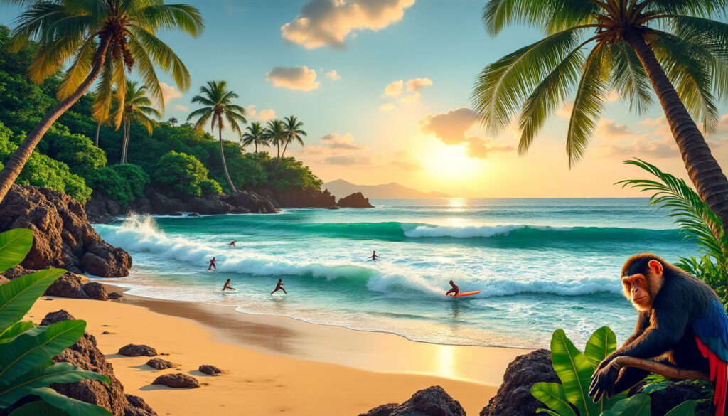 découvrez tamarindo, costa rica : guide complet des meilleures plages, spots de surf incontournables et immersion dans la nature sauvage exceptionnelle de la région.