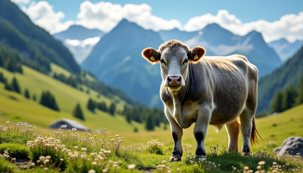 découvrez la grison vache, une race rustique réputée pour sa viande des grisons authentique, alliant tradition et qualité exceptionnelle.