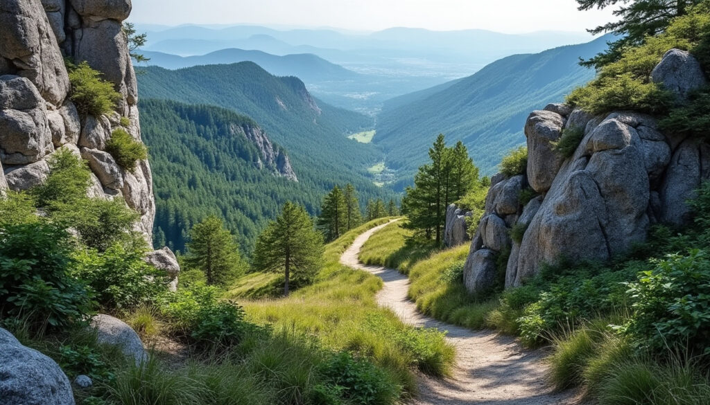 découvrez la randonnée à la roche saint-martin à saint-dié des vosges et profitez d'une vue panoramique spectaculaire sur la région. un incontournable pour les amateurs de nature et de paysages.