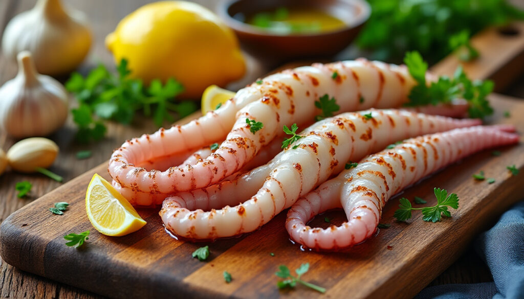 découvrez des recettes simples et savoureuses pour cuisiner les tentacules d'encornet, avec des conseils pratiques pour une cuisson parfaite.