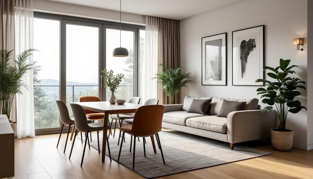 découvrez des idées pratiques et décoratives pour aménager un salon salle à manger de 20m2, alliant fonctionnalité et style pour optimiser votre espace de vie.