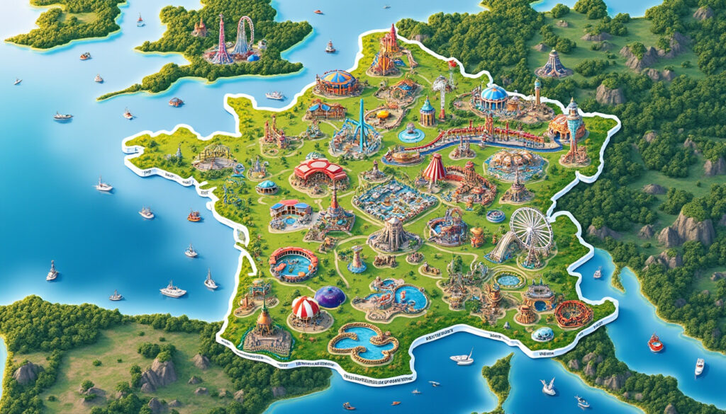 découvrez la carte des parcs d’attractions en france 2024 avec notre guide complet et pratique. planifiez vos visites, explorez les meilleures attractions et profitez d’une expérience inoubliable en famille ou entre amis.