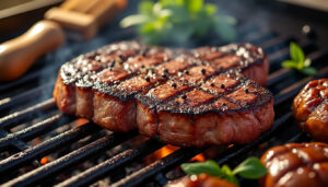 découvrez nos astuces pour réussir la cuisson de votre entrecôte au barbecue et obtenir une viande tendre et savoureuse à chaque fois.