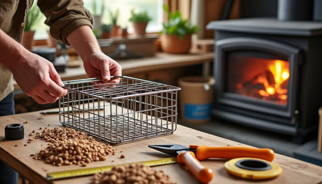apprenez à fabriquer facilement un panier à pellet pour insert grâce à notre guide pratique rapide, étape par étape pour un chauffage optimal et économique.