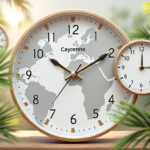 découvrez l'heure exacte à cayenne en 2024, avec le fuseau horaire et le décalage horaire actuels pour planifier vos activités en toute précision.