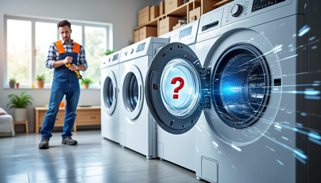 découvrez les causes courantes du bruit de marteau piqueur dans votre machine à laver et apprenez des solutions rapides pour y remédier efficacement.