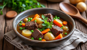 découvrez la recette traditionnelle du navarin d'agneau grand-mère, un plat savoureux et réconfortant qui ravira toute la famille.