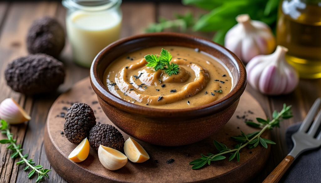 découvrez une recette facile et gourmande de sauce aux truffes pour sublimer vos plats avec une touche d'élégance et de saveur unique.