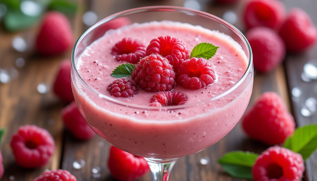 découvrez notre recette facile et gourmande de soupe de champagne à la framboise, parfaite pour une entrée élégante et rafraîchissante.