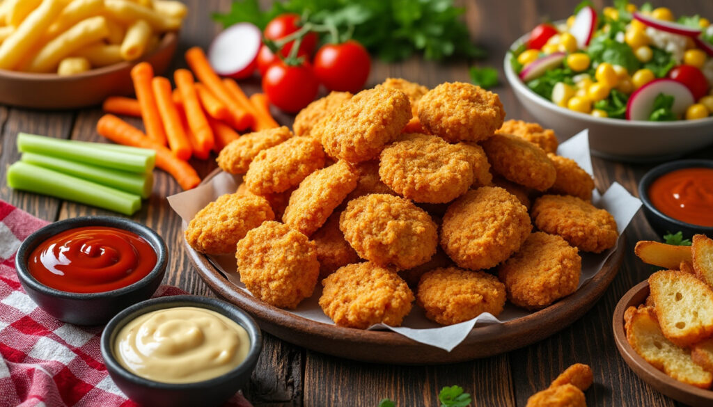 découvrez des idées simples et savoureuses pour accompagner vos nuggets et régaler toute la famille à chaque repas.